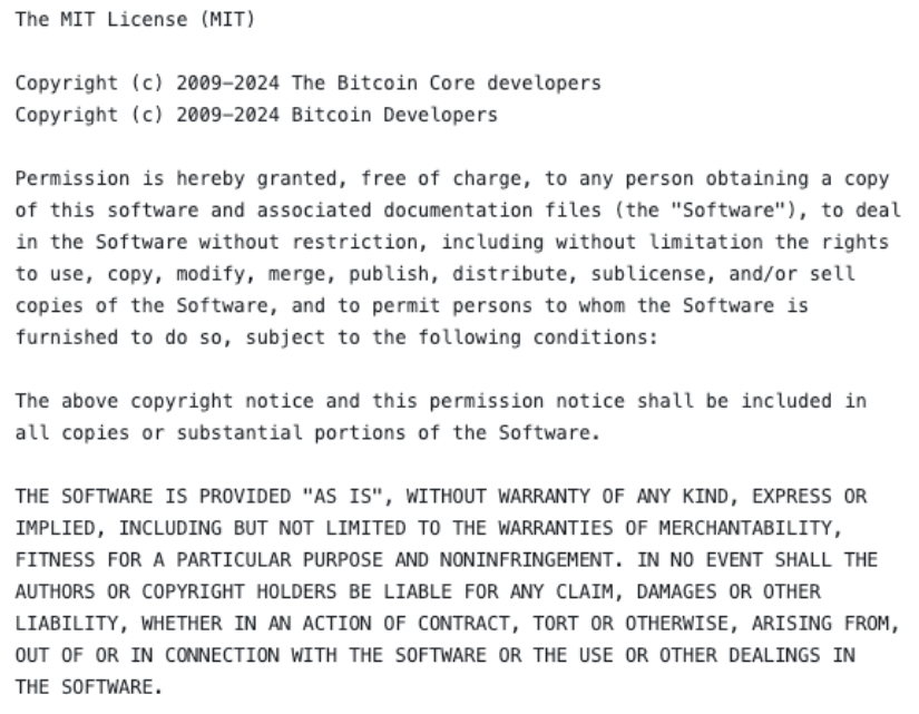 The MIT License grants free use of this software with rights to use, copy, modify, merge, publish, distribute, sublicense, and sell copies, provided the copyright notice is included. The software is provided as is without warranty.